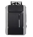 Sac à Dos d'Affaires Étanche avec Port USB - Pour Ordinateur Portable 15.6'', Grande Capacité