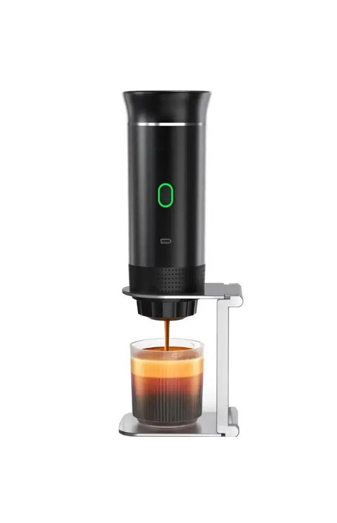 Machine à Café Expresso Portable 3 en 1 - Sans Fil pour Voiture et Maison, Cafetière de Voyage et Camping