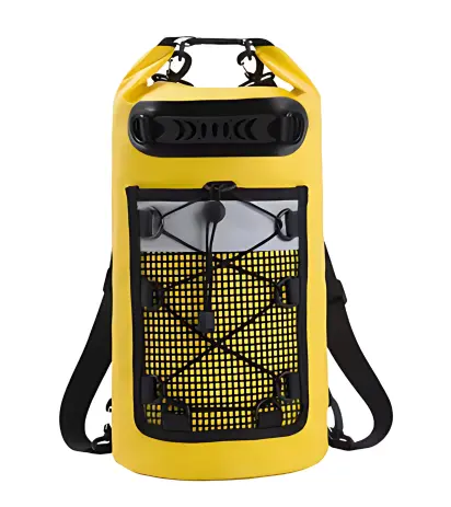 Sac à Dos Étanche en PVC - Idéal pour Natation, Kayak, Trekking et Plus (10L/20L/30L)