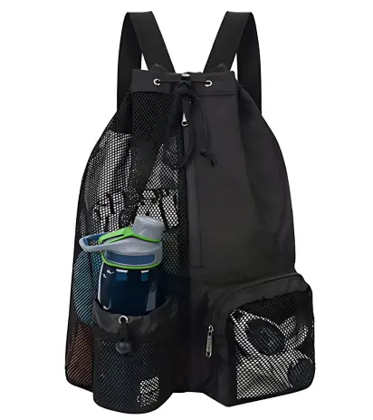Sac à Dos en Maille Épaisse : Confort et Praticité pour la Plage et les Sports de Plein Air