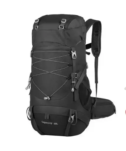 Sac à Dos de Randonnée WESTTUNE 50L - Multifonctionnel avec Housse de Pluie, Idéal pour Trekking, Voyage et Camping