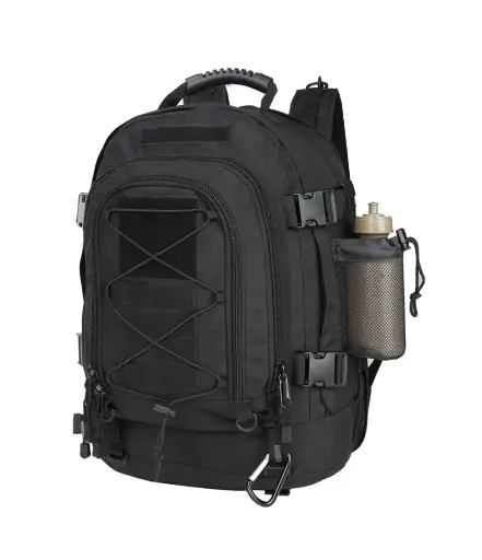 Sac à Dos Tactique 65L Étanche - Grande Capacité pour Voyage, Camping et Randonnée